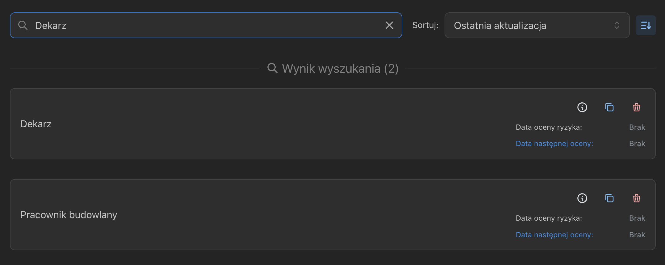 Wyszukiwanie formularzy